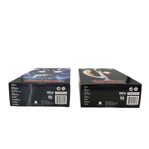 NECA Friday the 13th Part VI Jason Lives & VII New Blood Jason Voorhees Bundle - Picture 10 of 11